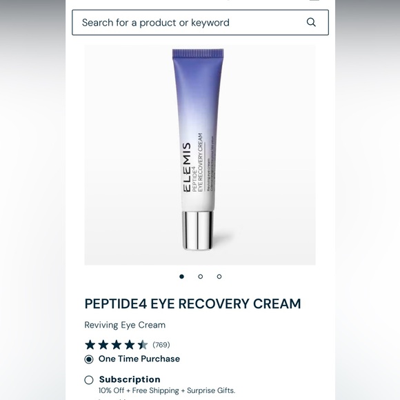 Elemis Peptide4 Eye Recovery Cream - Picture 3 of 3